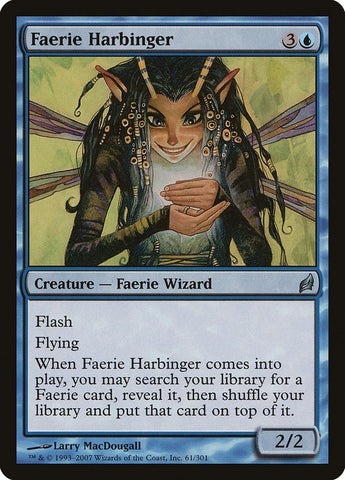 Image for Faerie Harbinger (61) [Lorwyn]