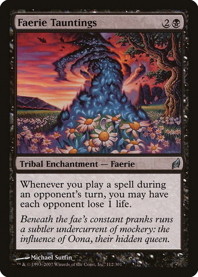Image for Faerie Tauntings (112) [Lorwyn]