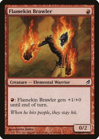 Image for Flamekin Brawler (166) [Lorwyn]