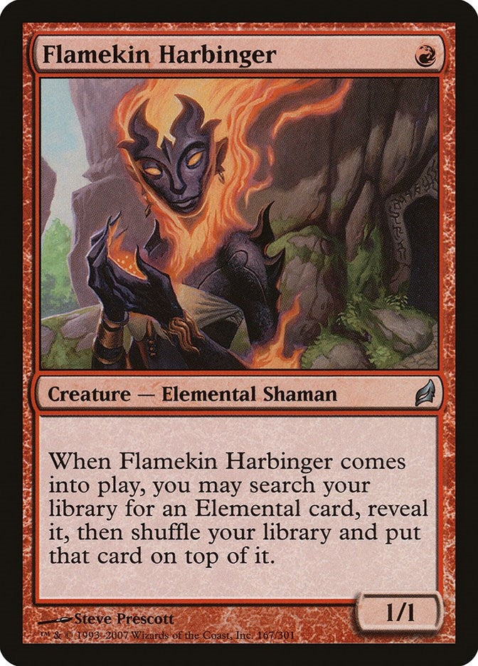 Image for Flamekin Harbinger (167) [Lorwyn]