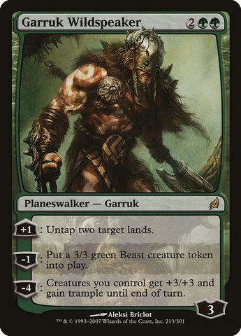 Image for Garruk Wildspeaker (213) [Lorwyn]