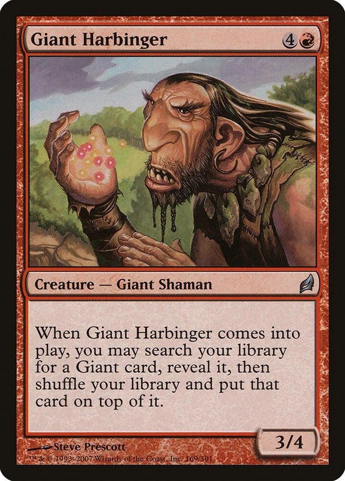 Image for Giant Harbinger (169) [Lorwyn]