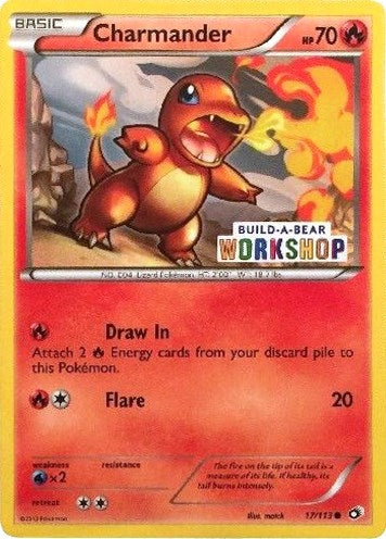 Charmander - 17/113 (Build-A-Bear Workshop Exclusive) (017/113) (Miscellaneous Cards & Products)