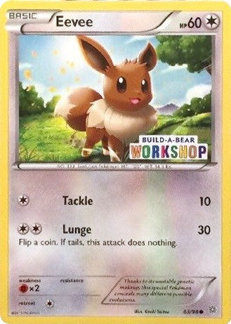 Eevee - 63/98 (Build-A-Bear Workshop Exclusive) (063/098) (Miscellaneous Cards & Products)