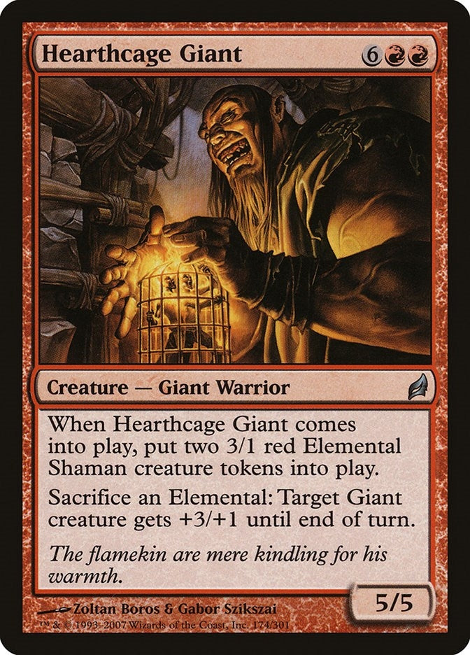 Image for Hearthcage Giant (174) [Lorwyn]