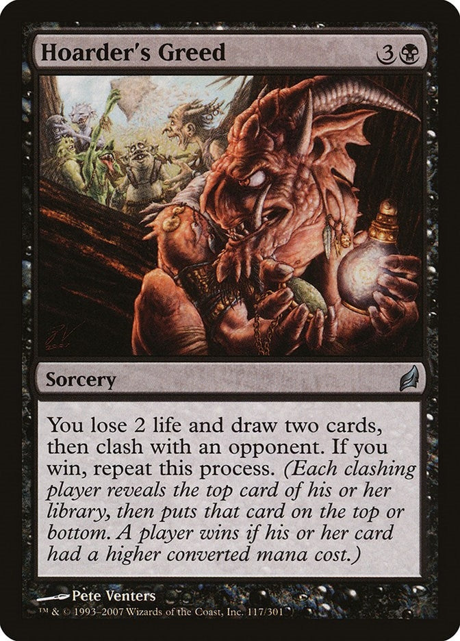 Image for Hoarder's Greed (117) [Lorwyn]