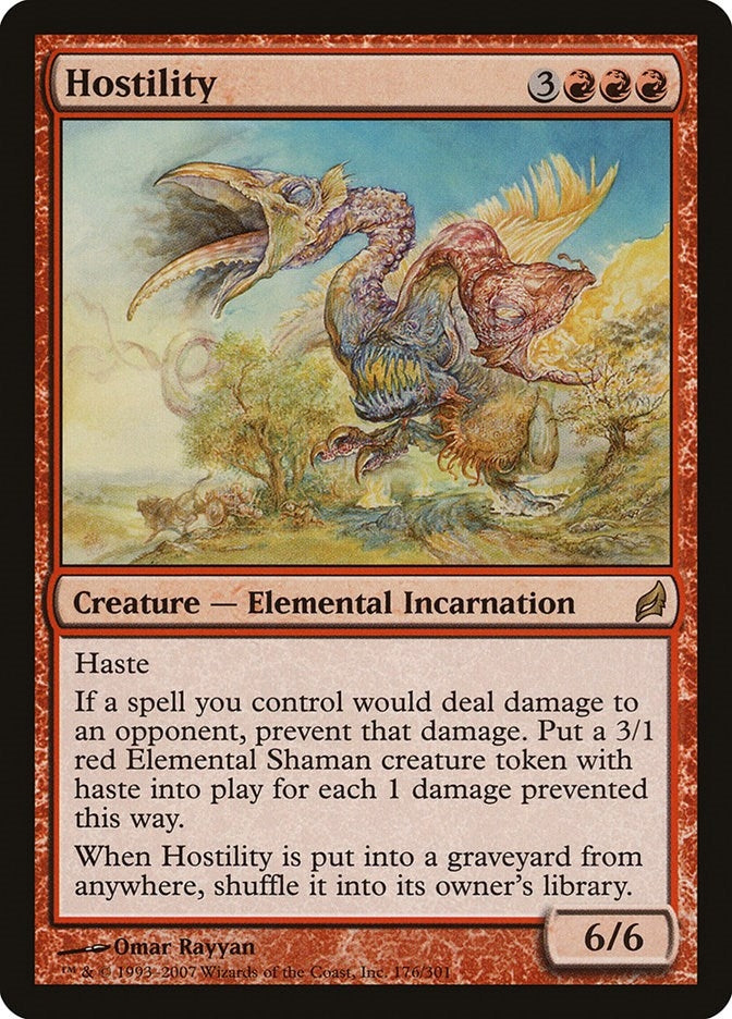 Image for Hostility (176) [Lorwyn]