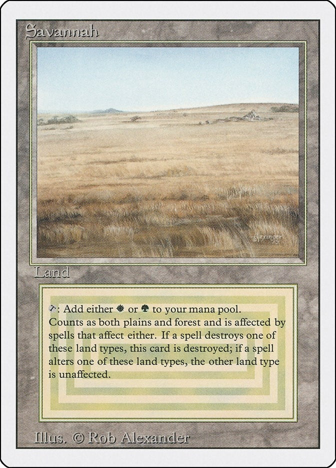 Image for Savannah - Magic: The Gathering