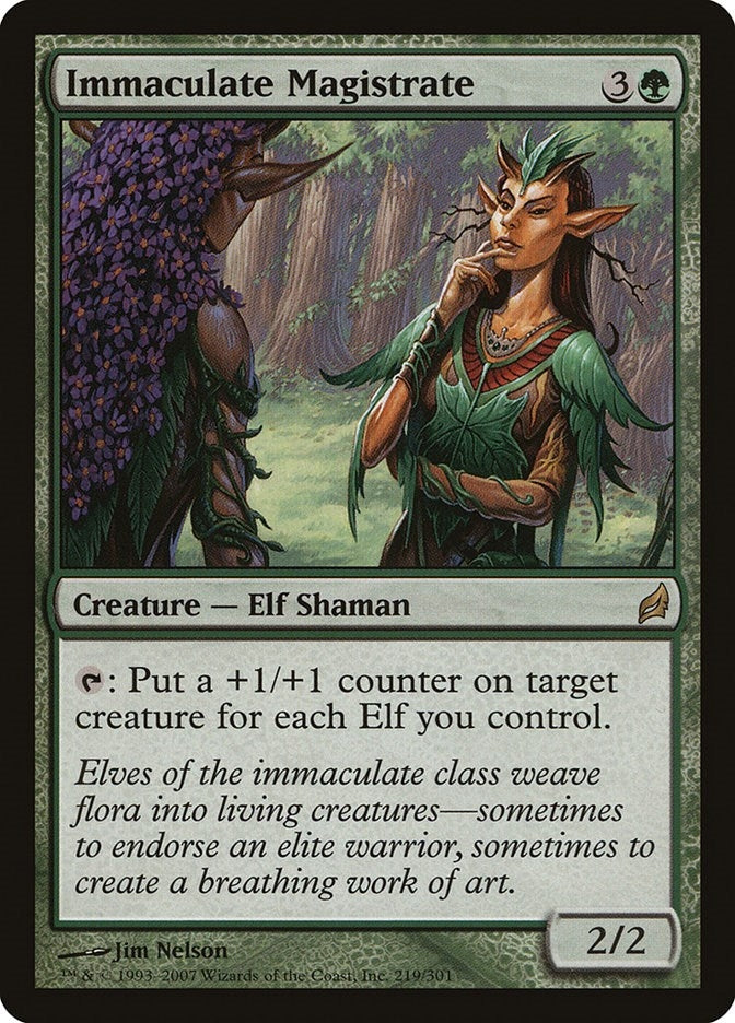 Image for Immaculate Magistrate (219) [Lorwyn]