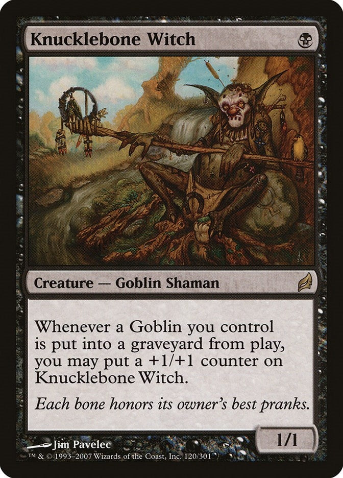 Image for Knucklebone Witch (120) [Lorwyn]