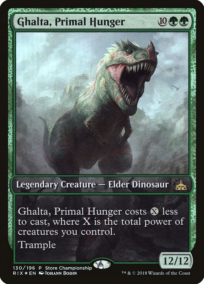 Image for Ghalta, Primal Hunger (130) [Game Day & Store Championship Promos]