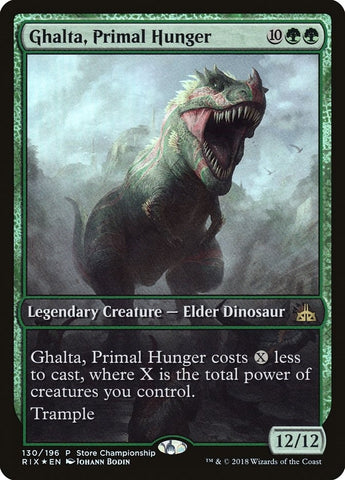 Image for Ghalta, Primal Hunger (130) [Game Day & Store Championship Promos]