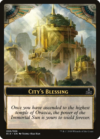 Image for City's Blessing Token (006) (6) [Rivals of Ixalan]