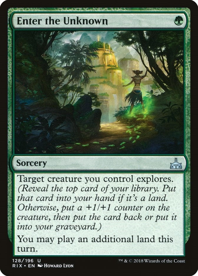 Image for Enter the Unknown (128) [Rivals of Ixalan]