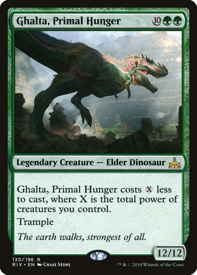 Image for Ghalta, Primal Hunger (130) [Rivals of Ixalan]