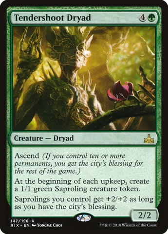 Image for Tendershoot Dryad (147) [Rivals of Ixalan]