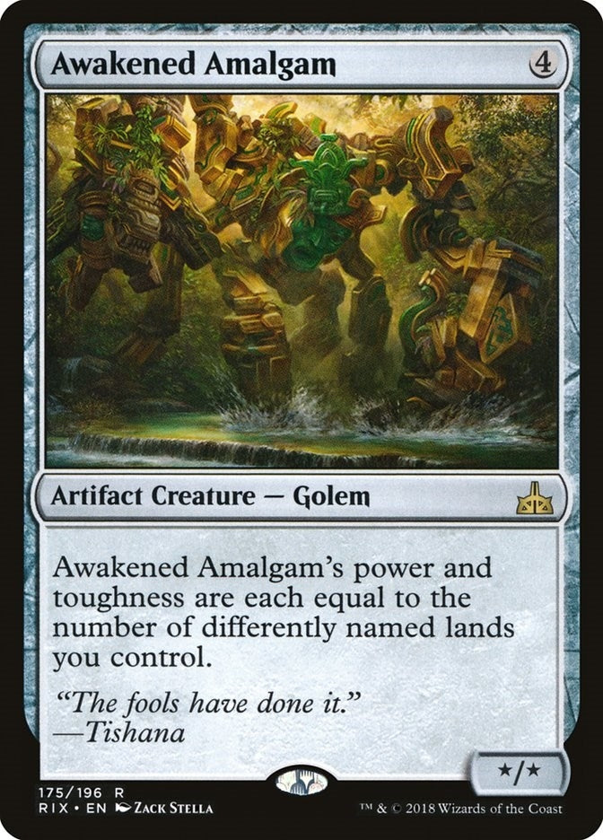 Image for Awakened Amalgam (175) [Rivals of Ixalan]