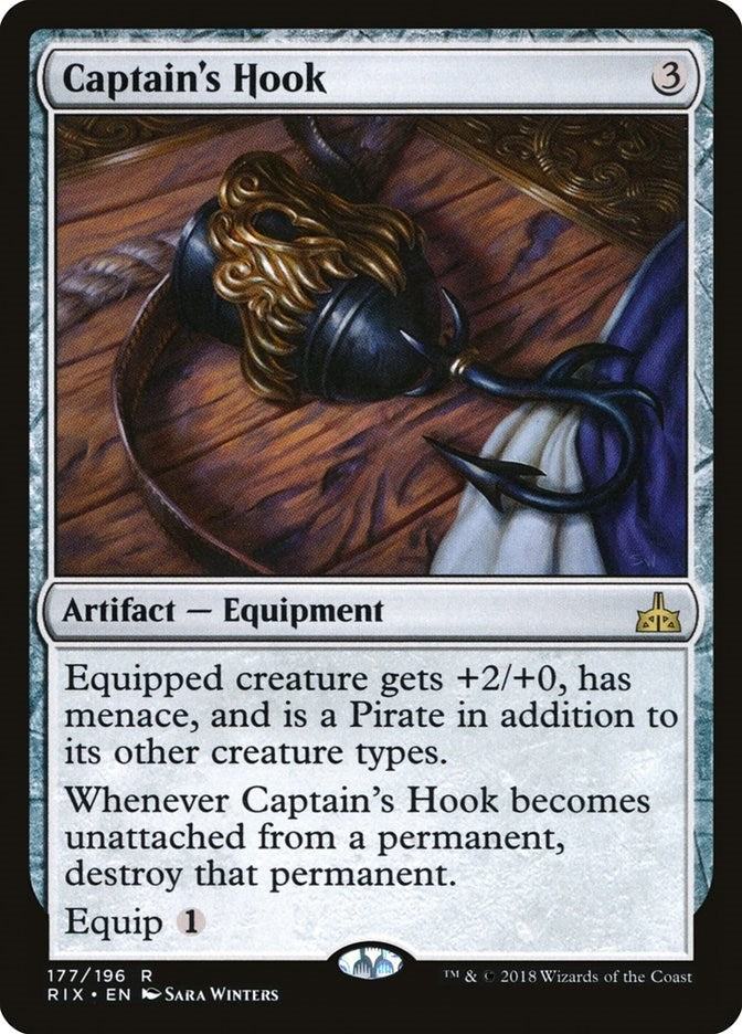 Image for Captain's Hook (177) [Rivals of Ixalan]