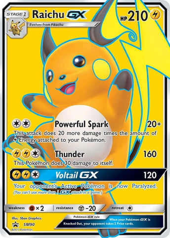 Image for Raichu GX - SM90 (SM90) [SM Promos]