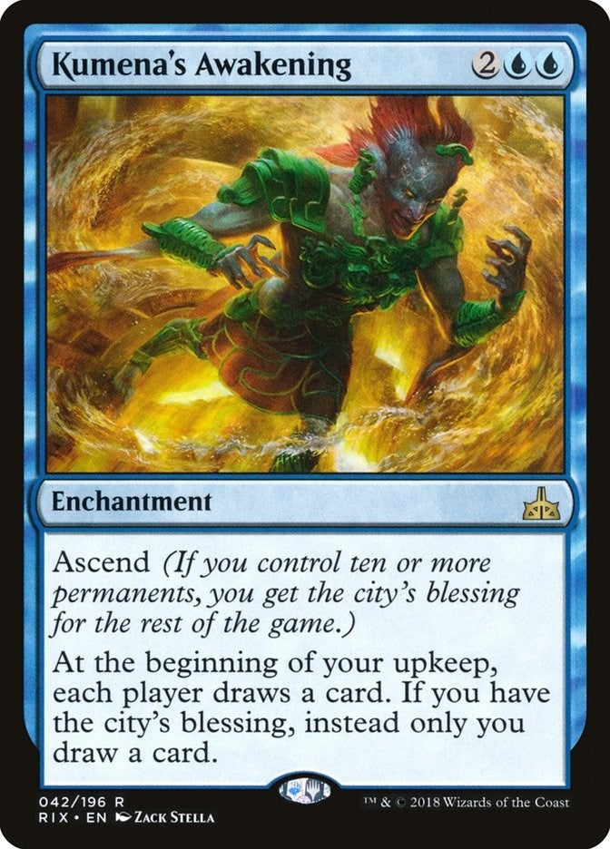 Image for Kumena's Awakening (42) [Rivals of Ixalan]