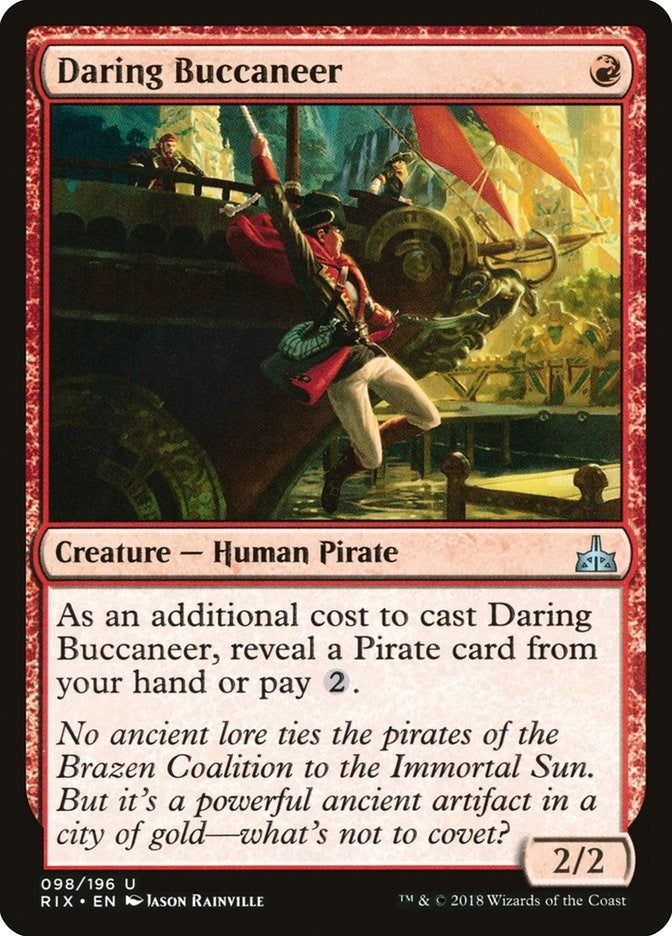 Image for Daring Buccaneer (98) [Rivals of Ixalan]