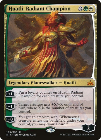 Image for Huatli, Radiant Champion (159) [Rivals of Ixalan]