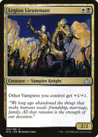 Image for Legion Lieutenant (163) [Rivals of Ixalan]