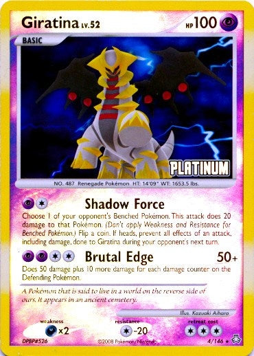 Image for Giratina (004/146) [Burger King Promos]