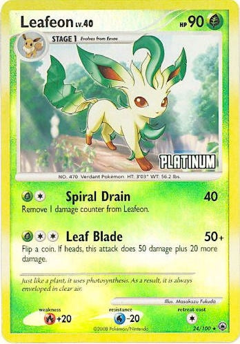 Image for Leafeon (024/100) [Burger King Promos]
