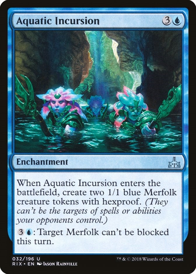 Image for Aquatic Incursion (32) [Rivals of Ixalan]