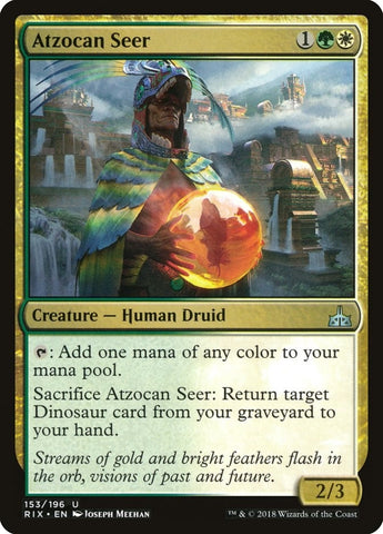 Image for Atzocan Seer (153) [Rivals of Ixalan]