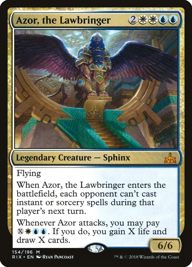 Image for Azor, the Lawbringer (154) [Rivals of Ixalan]