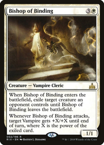 Image for Bishop of Binding (2) [Rivals of Ixalan]