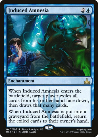 Image for Induced Amnesia (40) [Rivals of Ixalan]