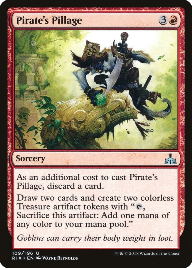 Image for Pirate's Pillage (109) [Rivals of Ixalan]