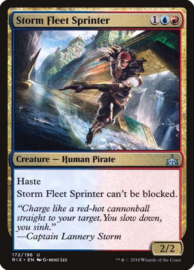 Image for Storm Fleet Sprinter (172) [Rivals of Ixalan]