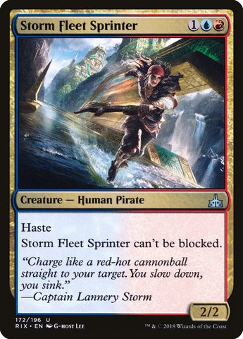 Image for Storm Fleet Sprinter (172) [Rivals of Ixalan]