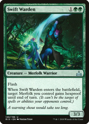 Image for Swift Warden (146) [Rivals of Ixalan]