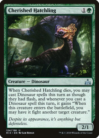 Image for Cherished Hatchling (124) [Rivals of Ixalan]
