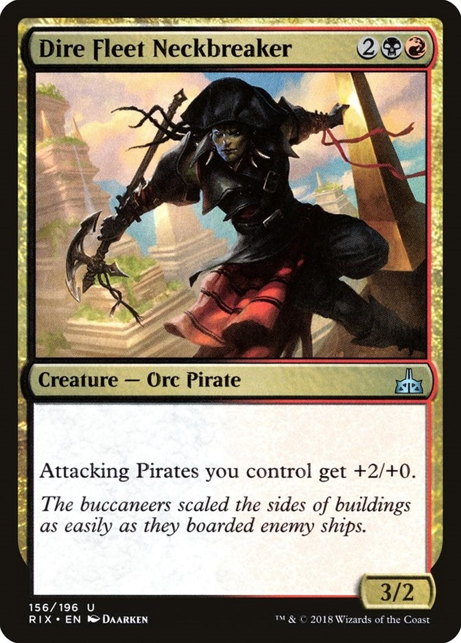 Image for Dire Fleet Neckbreaker (156) [Rivals of Ixalan]