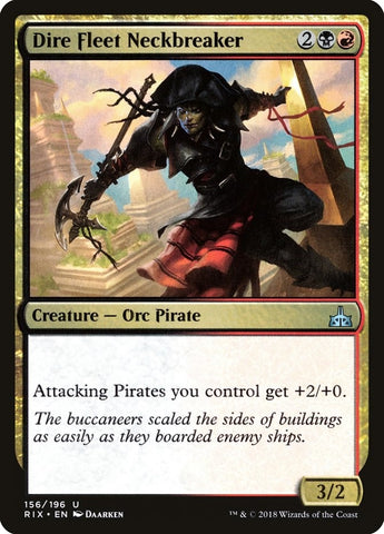 Image for Dire Fleet Neckbreaker (156) [Rivals of Ixalan]