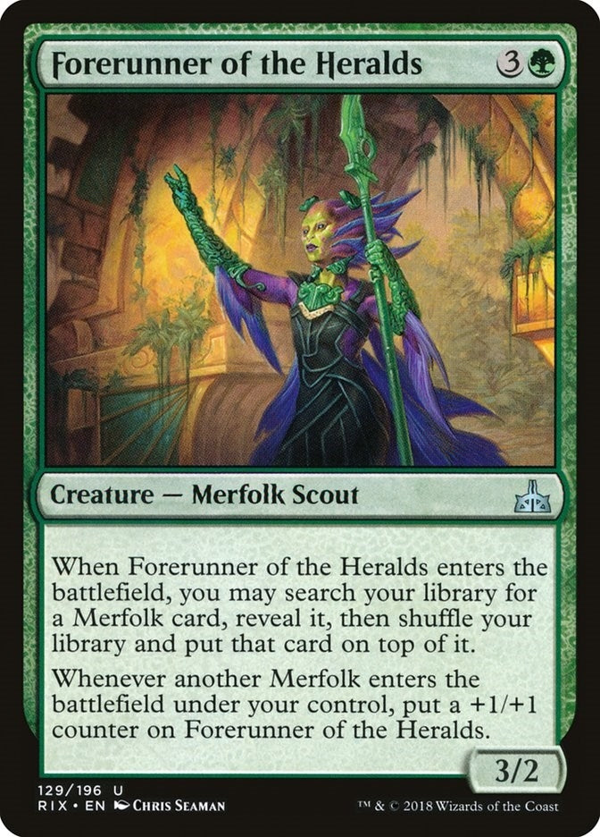 Image for Forerunner of the Heralds (129) [Rivals of Ixalan]
