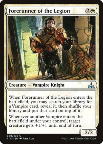 Image for Forerunner of the Legion (9) [Rivals of Ixalan]