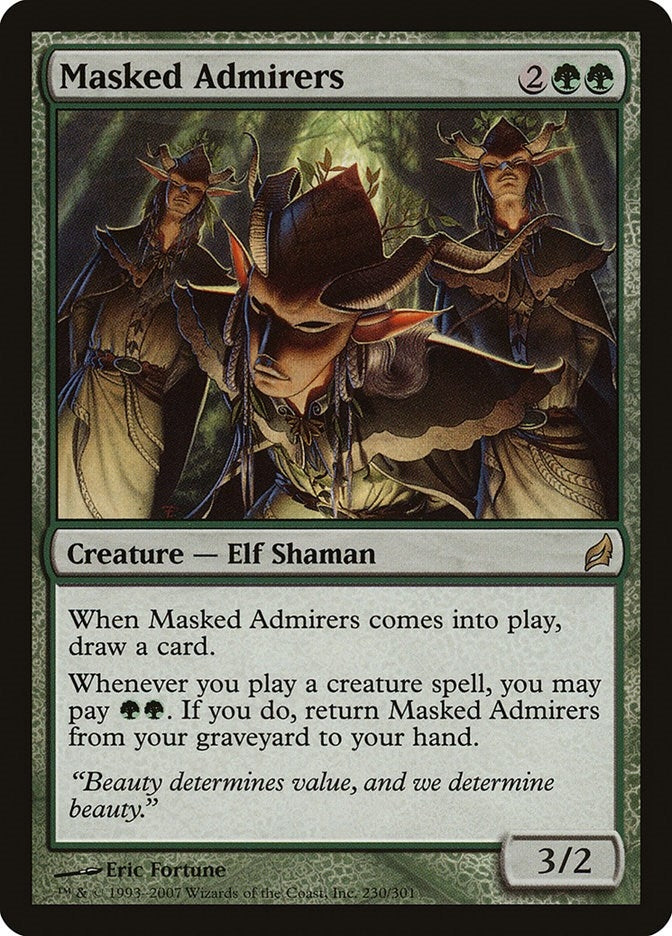 Image for Masked Admirers (230) [Lorwyn]