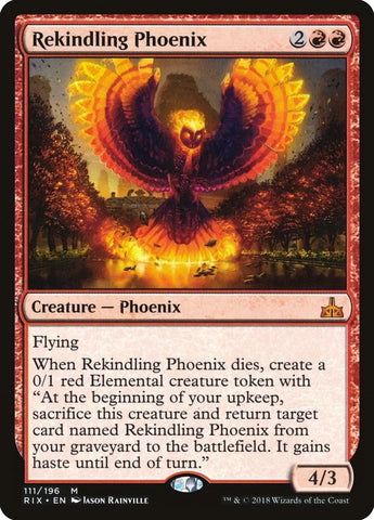 Image for Rekindling Phoenix (111) [Rivals of Ixalan]