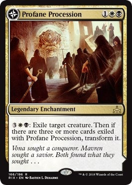 Image for Profane Procession (166) [Rivals of Ixalan]
