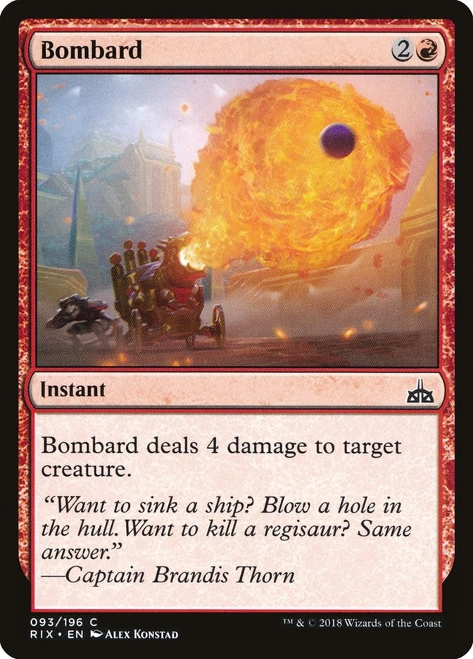Image for Bombard (93) [Rivals of Ixalan]