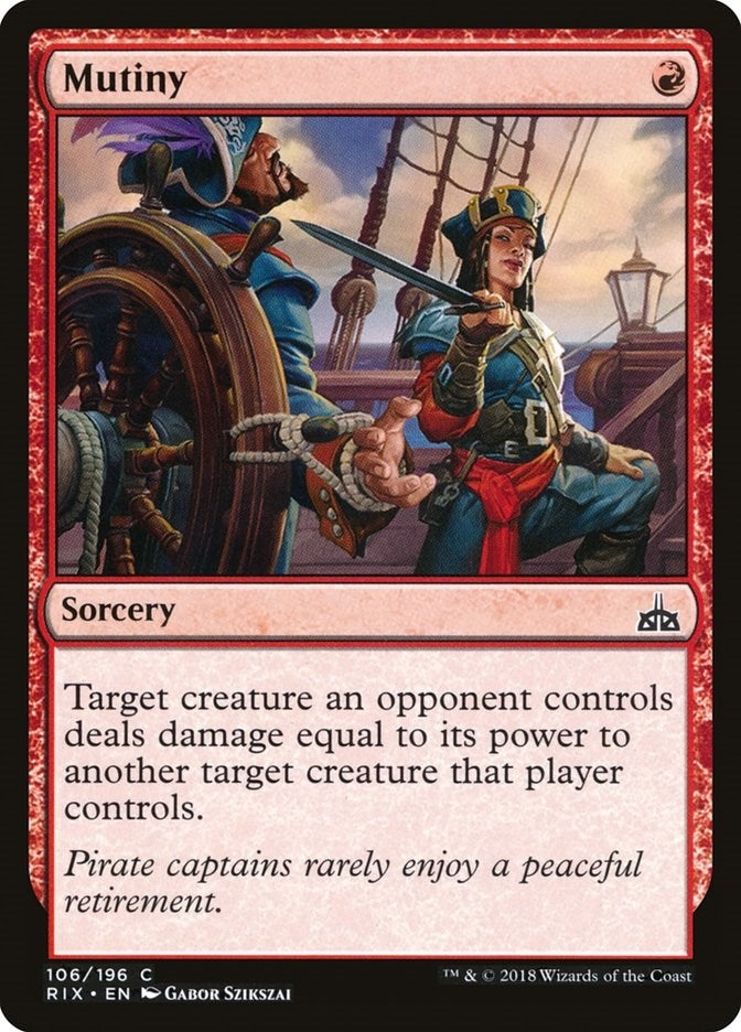 Image for Mutiny (106) [Rivals of Ixalan]