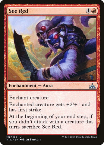 Image for See Red (112) [Rivals of Ixalan]
