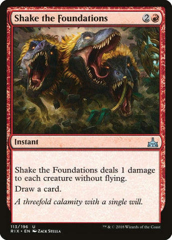 Image for Shake the Foundations (113) [Rivals of Ixalan]